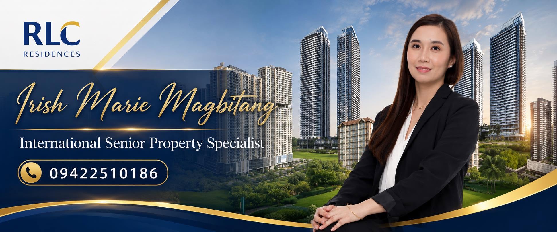 RLC Residences skyline with Irish Marie Magbitang